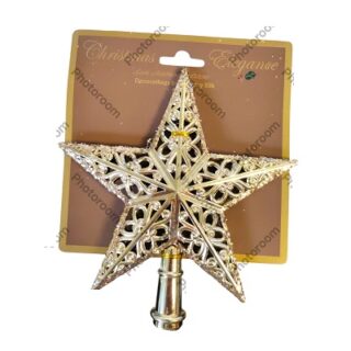 Estrella para Árbol de Navidad de Plástico 22 cm
