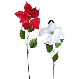 Flores Navideñas Diseños Surtidos 64 cm