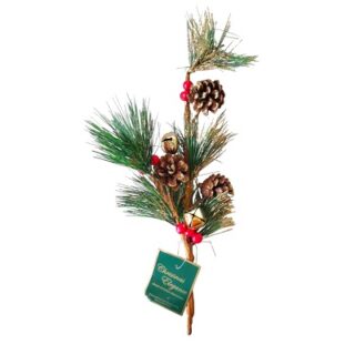 Flor Navideña Decorativa 35 cm