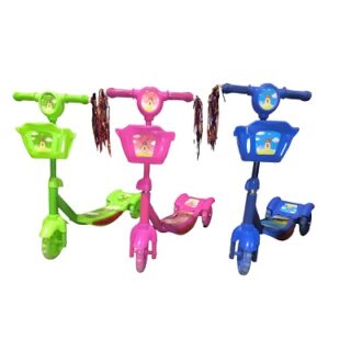 SCOOTER DE NIÑOS LUCES- SONIDO 62 CM ALTURA