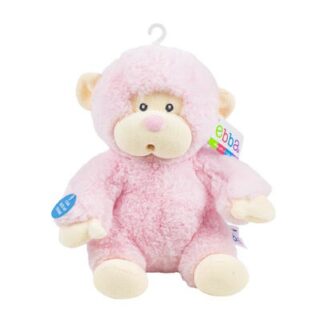 PELUCHE DE CHIMPANCE ROSADO 22 X 21 CM
