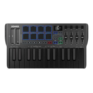 Controlador de teclado MIDI Donner DMK-25 PRO Guatemala