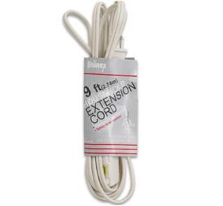 EXTENSION ELECTRICA BLANCA 9 PIES