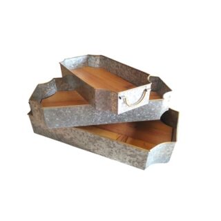 SET DE ASAFATES GALBANIZADOS 3 PC