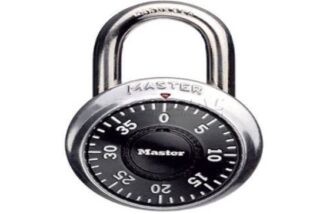 CANDADO CON COMBINACION MASTER LOCK