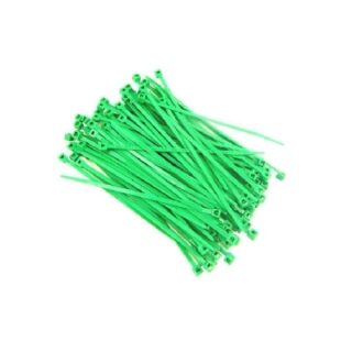 CINCHOS PLASTICOS 100 PC 11 CM J.J KELLER VERDE