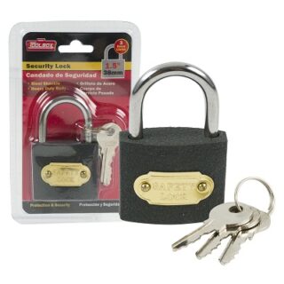 CANDADO DE SEGURIDAD CON LLAVE