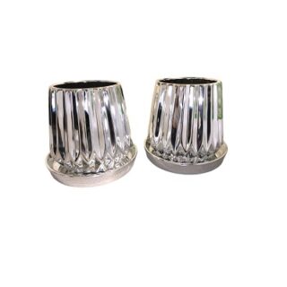 JUEGO DE MACETAS SUCULENTAS - 2 SET -