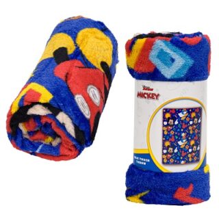 FRAZADA DE MICKEY MOUSE 102 X 127 CM