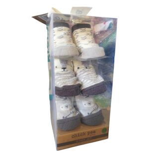 SET DE CALCETINES PARA BEBE 3 PC