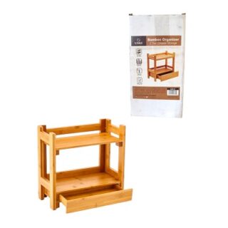 ORGANIZADOR DE BAMBOO 13 X 6 X 13 PULG
