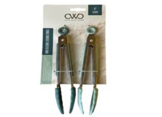 TENAZAS DE SILICON PARA COCINA 2 PC COOK WITH COLOR