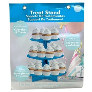 PASTELERO DE CARTON COLOR CELESTE 29.2 X 29.8 CM