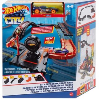 PISTA DE HOT WHEELS LA CUIDAD 10 PC