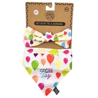 CORBATA PARA MASCOTAS DE CUMPLEAÑOS 14 CM