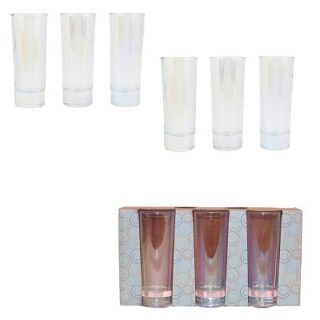 SET DE COPAS DE VIDRIO 6 PC 11 CM
