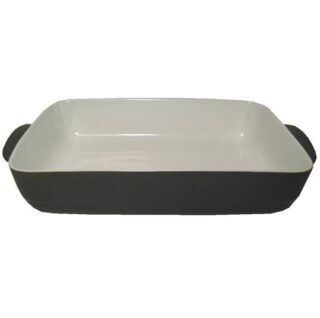 BANDEJA RECTANGULAR DE CERAMICA 24 X 39 CM PARA HORNO