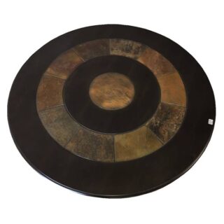 TABLERO DE MADERA Y PIEDRA PARA MESA 48 R PULG