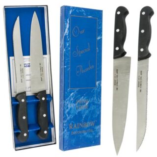 SET DE CUCHILLOS 2 PC 35 CM RAINBOW