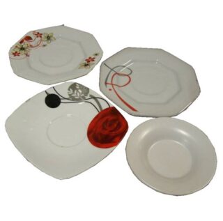 PLATO DE CERAMICA 6 PULG PORCELANA