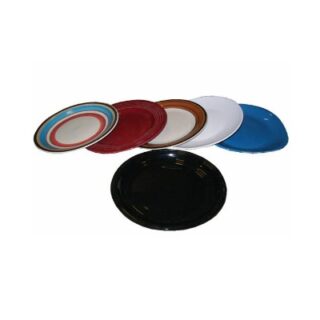 PLATO DE CERAMICA BLANCA 6.5 PULG PORCELANA