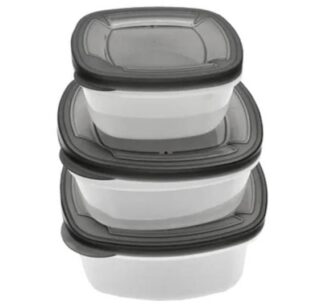 SET DE RECIPIENTE DE COMIDA 3 PC