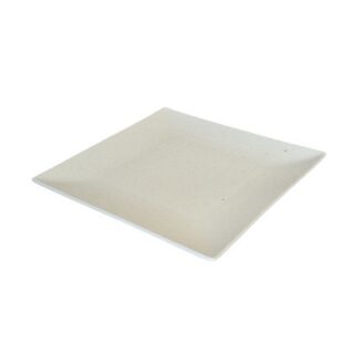 PLATO CUADRADO DE CERAMICA 19 CM
