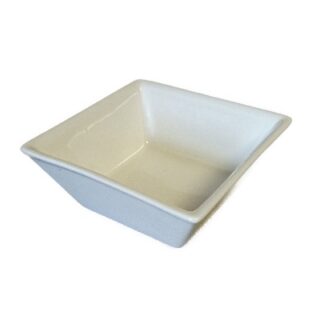 BOWL CUADRADO DE CERAMICA 11 X 5 CM