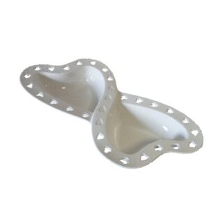 PLATO BOQUITERO DE CERAMICA 40 X 19 CM