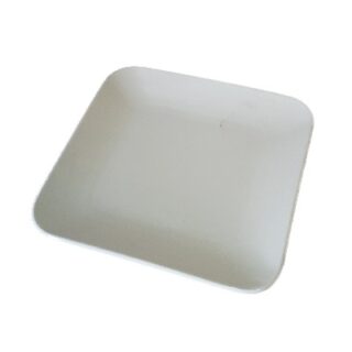 PLATO CUADRADO DE CERAMICA 18 CM