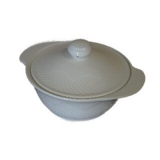 CACEROLA CON TAPA DE CERAMICA 11 PULG