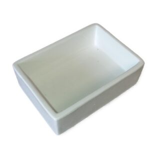 BOWL RECTANGULAR DE CERAMICA 13 X 9.5 CM