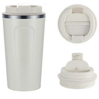 VASO TERMICO 380 ML COLOR BLANCO