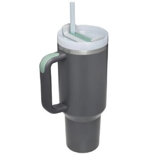 PACHON VASO TERMICO 40 OZ CON PAJILLA COLOR GRIS OSCURO
