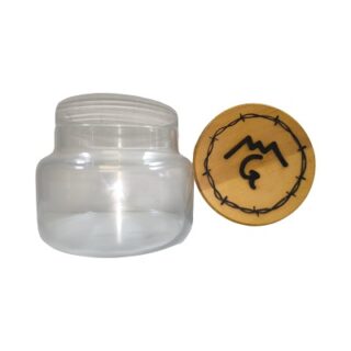 FRASCO A PRESION CON TAPON DE MADERA