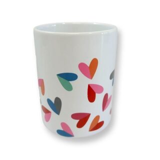 VASO DE CERAMICA BLANCA 9X9X11.2 CM