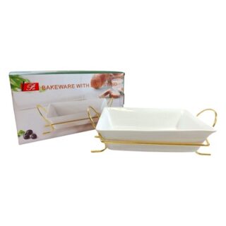 HORNEADOR CON SOPORTE DE HIERRO 33 X 23.4 X 9