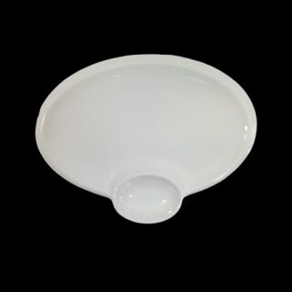 PLATO BOQUITERO DE CERAMICA 30 X 23 X 2.5