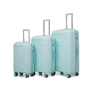 SET DE MALETAS 3 PC CAP. G93L M60L P38L COLOR AQUA