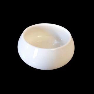 BOWL DE CERAMICA BLANCA 9 X 4 CM