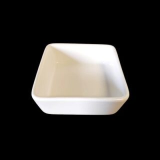 BOWL DE CERAMICA BLANCA 9 X 9 CM