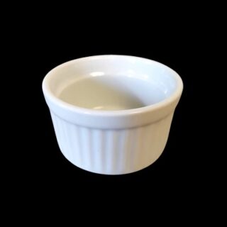 BOWL DE CERAMICA BLANCA 4 X 7 CM