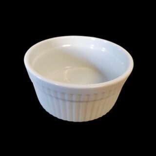 BOWL DE CERAMICA BLANCA 12 X 6 CM