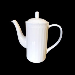 TETERA DE CERAMICA BLANCA 15 X 9 CM