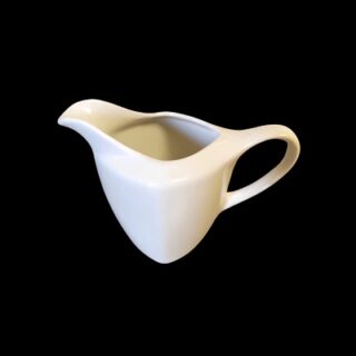 LECHERO DE CERAMICA BLANCA 9 X 13 CM