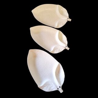 SET DE BANDEJAS DE CERAMICA 3 PC 41 CM