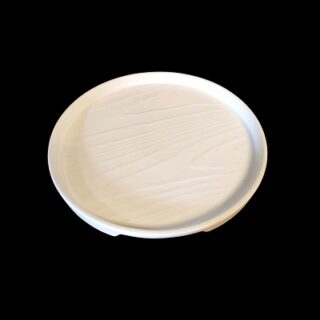 PLATO DE CERAMICA BLANCA 31 CM