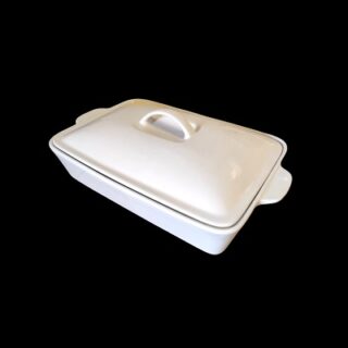 BANDEJAS DE CERAMICA CON TAPADERA 40 X 26 CM