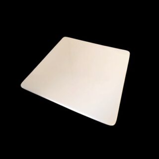 PLATO DE CERAMICA BLANCA 30 X 30 CM