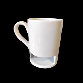 TAZA DE CERAMICA CON FONDUE 11 X 8 CM